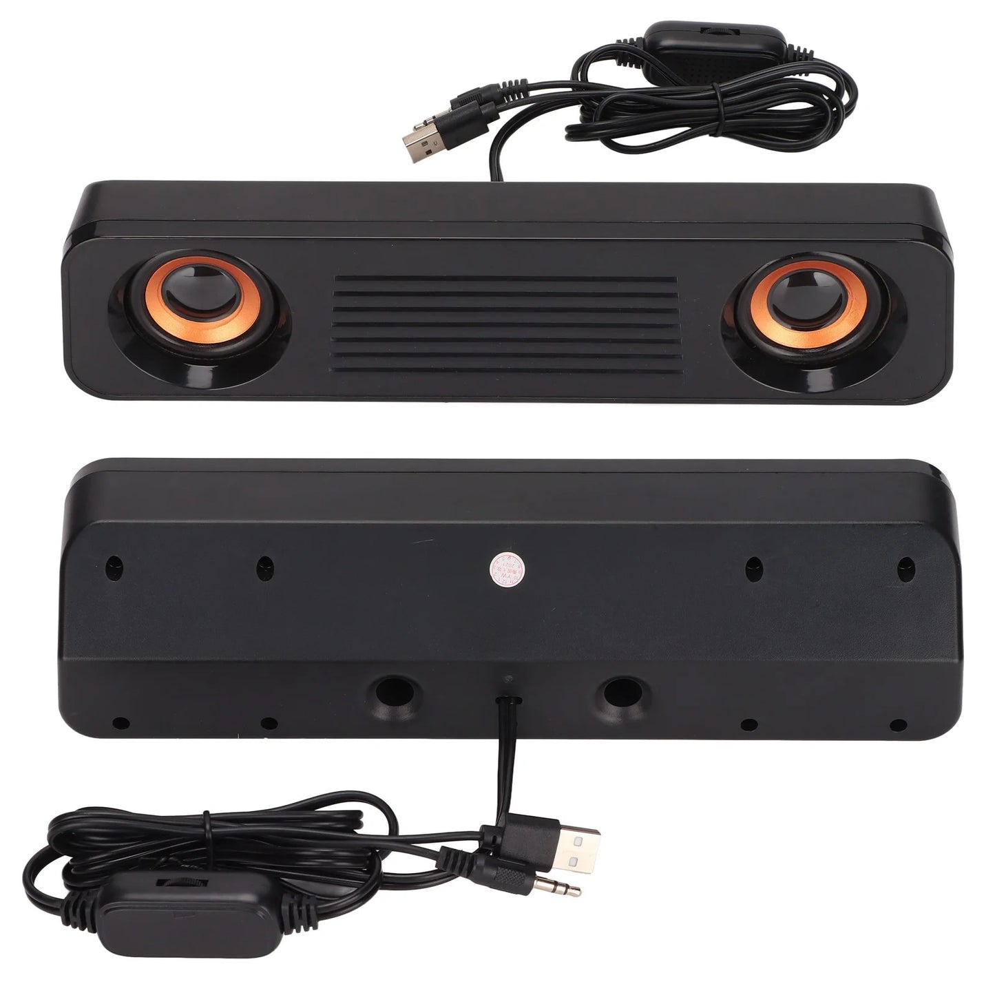 Wired Speaker, Portable Long Speaker Surround Sound for TV for Computer