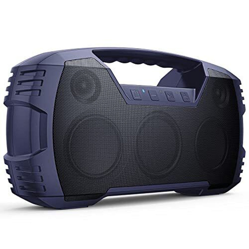 IPX7 Waterproof Bluetooth Speaker, 40W Portable Wireless Speaker, 32H Navy Blue