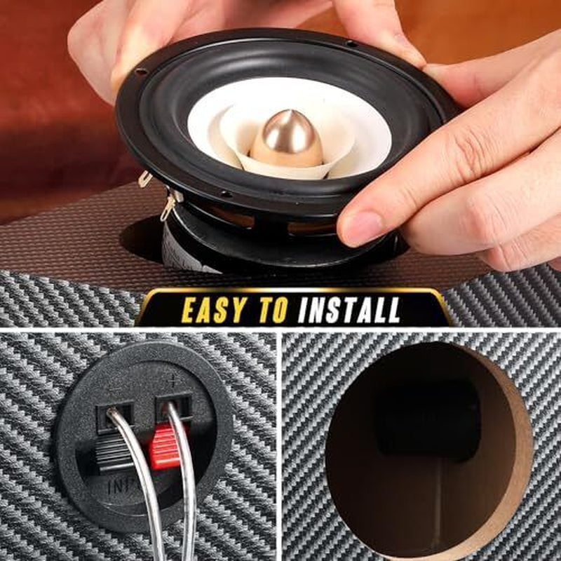 Ported Wooden Speaker Enclosure, Single Vented Speaker Box Enclosure, 8 Inch